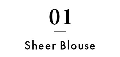 01 Sheer Blouse